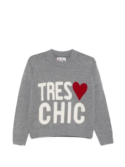 Mc2 Saint Barth Kyla Sweater In Gray