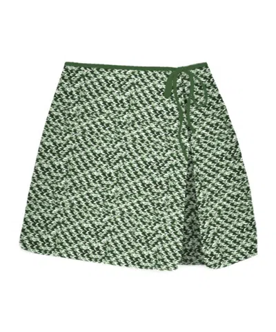 Mc2 Saint Barth Lace-up Skirt