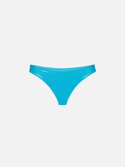 MC2 SAINT BARTH LAMINA TURQUOISE CLASSIC SWIM BRIEFS LIDO