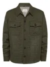Mc2 Saint Barth Landeck Overshirt In Green