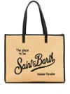 Mc2 Saint Barth Large Vivian Tote Bag In Neutrals