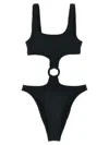 Mc2 Saint Barth Laurel Beachwear Black In Black