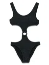 Mc2 Saint Barth Laurel Swimsuit In Black