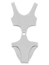 Mc2 Saint Barth Laurel Swimsuit In Grey
