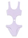 Mc2 Saint Barth Laurel Swimsuit In Purple