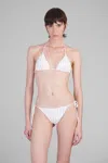 Mc2 Saint Barth Sagittarius Beachwear In White Polyamide In White