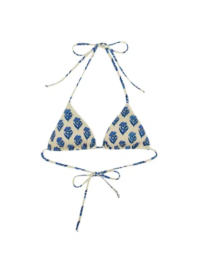 Mc2 Saint Barth Leah Bikini Top In Multi