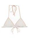 Mc2 Saint Barth Leah Bikini Top In Neutral