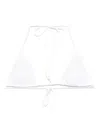 Mc2 Saint Barth Leah Bikini Top In White