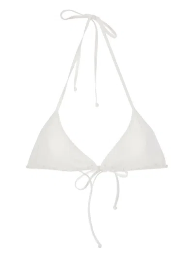 Mc2 Saint Barth Leah Bikini Top In Gray