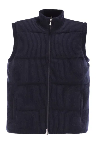 MC2 SAINT BARTH MC2 SAINT BARTH LEEDS - PADDED WOOL WAISTCOAT