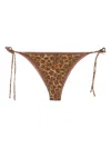 Mc2 Saint Barth Leopard-print Bikini Briefs In Multi