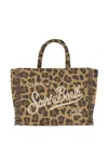Mc2 Saint Barth Leopard-print Tote Bag In Animal Print