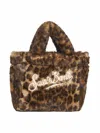 Mc2 Saint Barth Leopard Vanity Mini Soft Fur Handbag