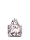Mc2 Saint Barth Leopard Vanity Mini Soft Fur Handbag