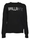 Mc2 Saint Barth Crew Neck Sweater In Black