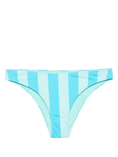 Mc2 Saint Barth Lido Bikini Bottom In Turquoise
