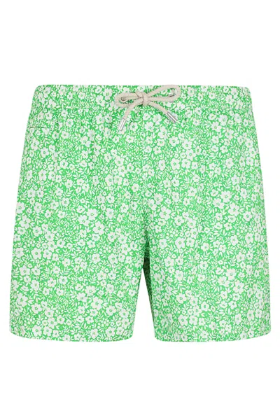 Mc2 Saint Barth Light And Stretch Swimshort In Green