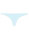 Mc2 Saint Barth Light Blue Basic Bikini Bottoms In Blue