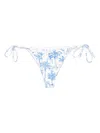 Mc2 Saint Barth Light Blue Marielle Bikini Bottoms In Blue