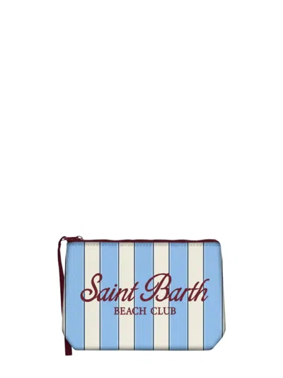Mc2 Saint Barth Light Blue Mini Bag For Men