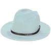 Mc2 Saint Barth Light Blue Paper Hat In Blue