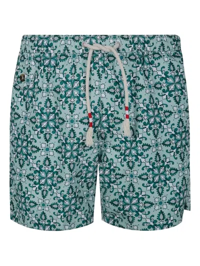 Mc2 Saint Barth Lighting 70 Ultralight Swim Shorts 70`s Print By Mc2 S