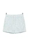 Mc2 Saint Barth Lighting Elasticated-drawstring Swim Shorts In Blue