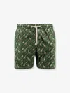 Mc2 Saint Barth Lighting Micro Fantasy Recycled Polyester Swim Trunks