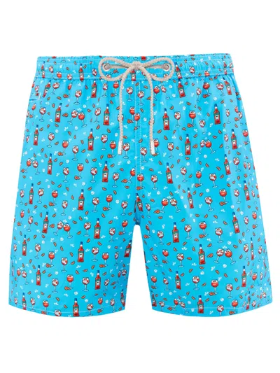 Mc2 Saint Barth Lighting Micro Fantasy Sea Boxer In Multi
