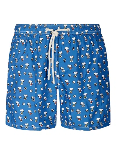 MC2 SAINT BARTH LIGHTING MICRO FANTASY SNOOPY SOCCER SWIM SHORTS