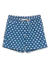 Mc2 Saint Barth X Ssc Napoli Lighting Micro Fantasy Swim Shorts In Blau