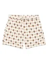 Mc2 Saint Barth Lighting Micro Fantasy Swim Shorts In Neutrals
