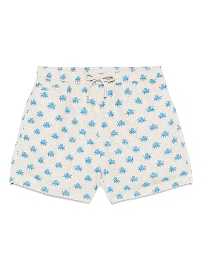Mc2 Saint Barth Lighting Micro Fantasy Swim Shorts In Neutrals