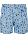 Mc2 Saint Barth Lighting Micro Fantasy Ultralight Swim Short
