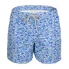 Mc2 Saint Barth Lighting Micro Granky Crab Blue Mens Swimshorts In Blue