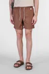 Mc2 Saint Barth Swim Trunks Featuring Back Pocket And Elastic Waistband