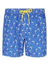 Mc2 Saint Barth Lighting Swim Shorts In Blue