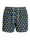 Mc2 Saint Barth Lighting Swim Shorts In Blue