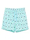 Mc2 Saint Barth Lighting Swim Shorts In Green
