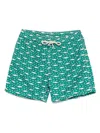 Mc2 Saint Barth Lighting Swim Shorts In Green