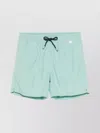Mc2 Saint Barth Lighting Swim Trunks Rear Pocket In Blue