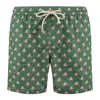 Mc2 Saint Barth Lighting Swimsuit In Lightweight Fabric With All Over Micro Patterned Octopuses