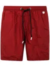 Mc2 Saint Barth Man Lightweight Fabric Burgundy Swim Shorts Lighting Pantone Pantone® Special Edition