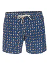 Mc2 Saint Barth Lightning Swim Shorts In Blue