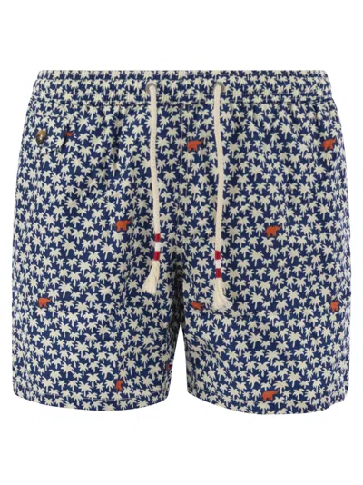 MC2 SAINT BARTH LIGHTWEIGHT FABRIC SWIMMING COSTUME WITH PRINT