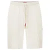 Mc2 Saint Barth Marseille Drawstring Bermuda Shorts In White