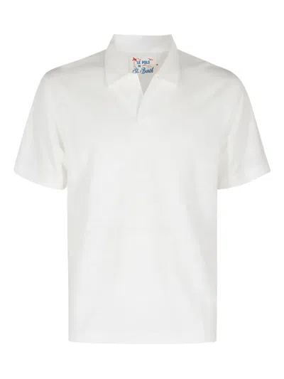 MC2 SAINT BARTH LINEN POLO SHIRT