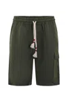 Mc2 Saint Barth Bermuda Chinos With Side Poket Shorts