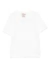 Mc2 Saint Barth Linen T-shirt In White